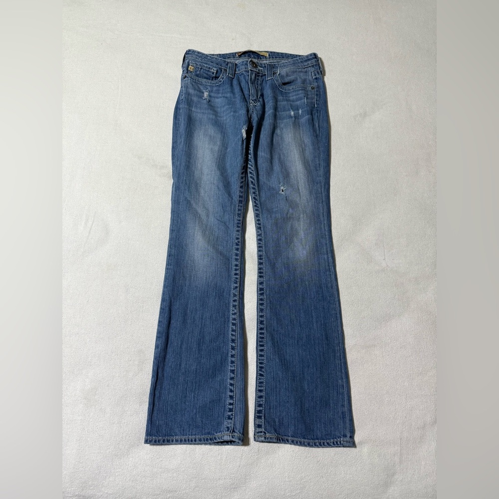 Big Star Jeans Womens 29 Blue Hazel Curvy Fit Bootcut Low Rise Medium Wash Denim